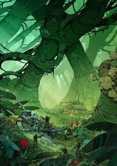 Джунгли арт