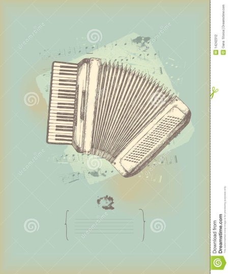 Баян рисунок