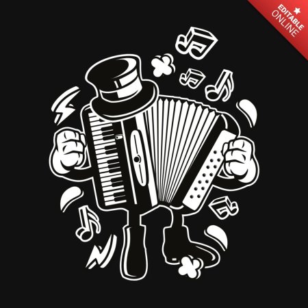 Гармонь вектор