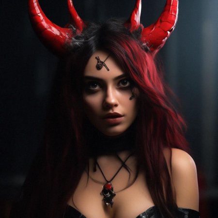 Демон девушка