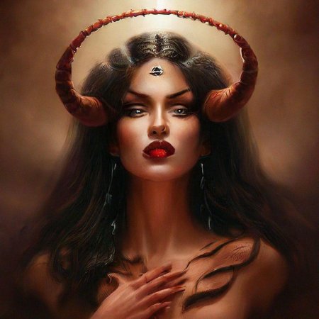 Красавица демон