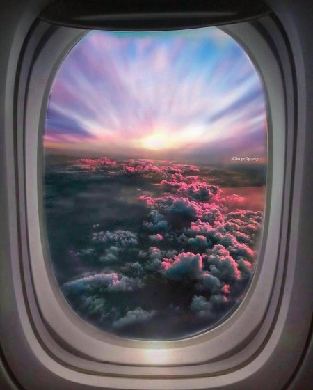 Вид из иллюминатора