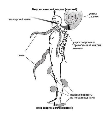 Энергетические астральные паразиты
