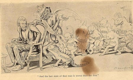 Демон пьянства в христианстве