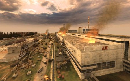 Сталкер тень Чернобыля ЧАЭС 1