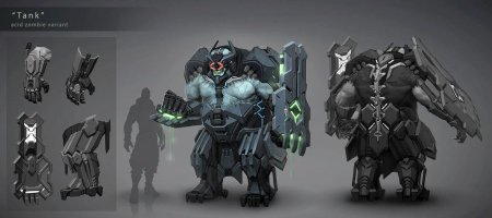 Концепт Механоиды Skyforge