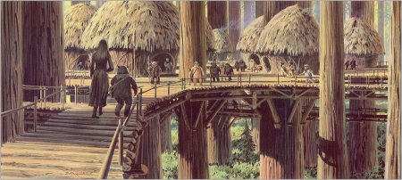 Деревня Эвоков Звездные войны