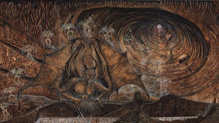 9 Кругов ада картина Боттичелли