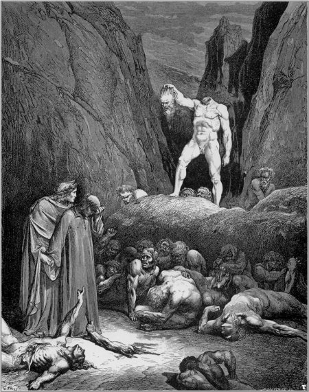 Гюстав Доре, Гравюры к Божественной комедии Данте.