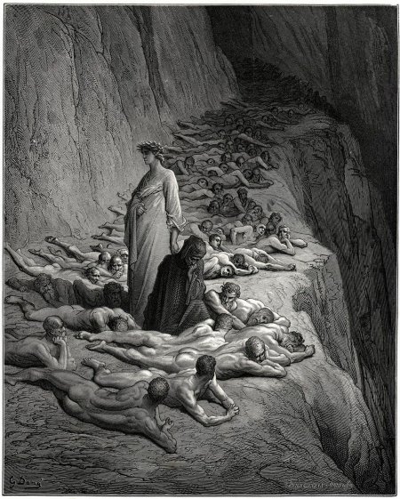 Гюстав Доре чистилище