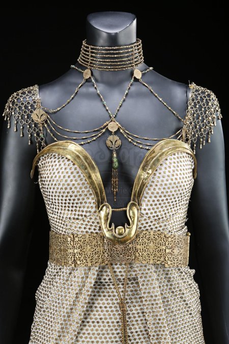 Египетское платье из стекляруса