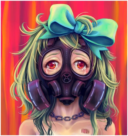 Противогаз арт