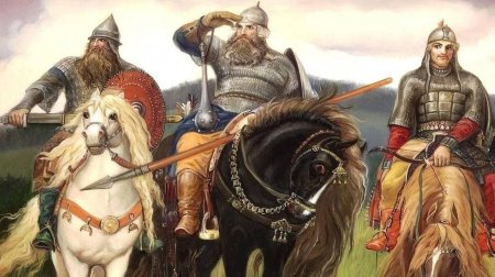 Три богатыря Васнецов