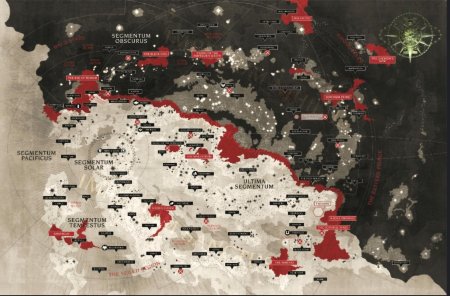 Карта Галактики вархаммер 40000