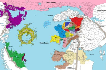 Карта империи вархаммер фэнтези батл