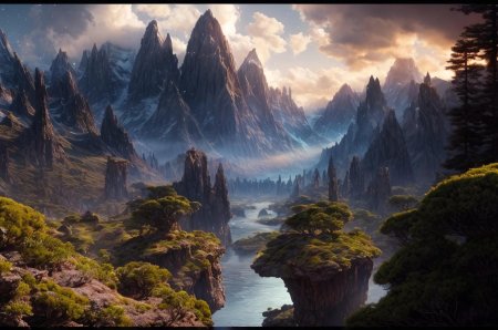 Инопланетные пейзажи