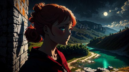 Аниме природа