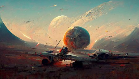 Миджорни нейросеть картины