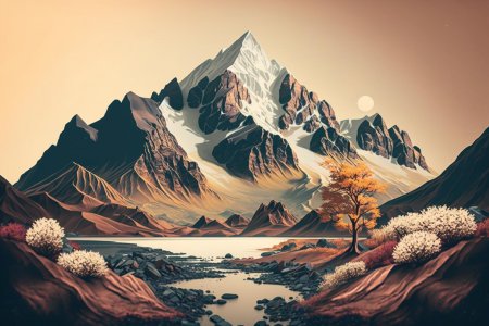 Нейросеть пейзаж