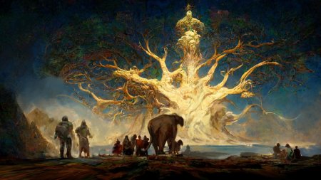 Нейросеть midjourney⁠⁠ картины