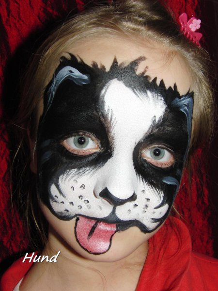 Аквагрим волк