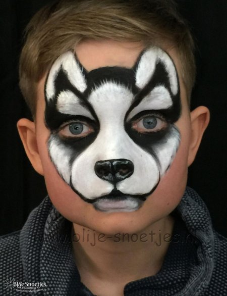 Аквагрим щенок