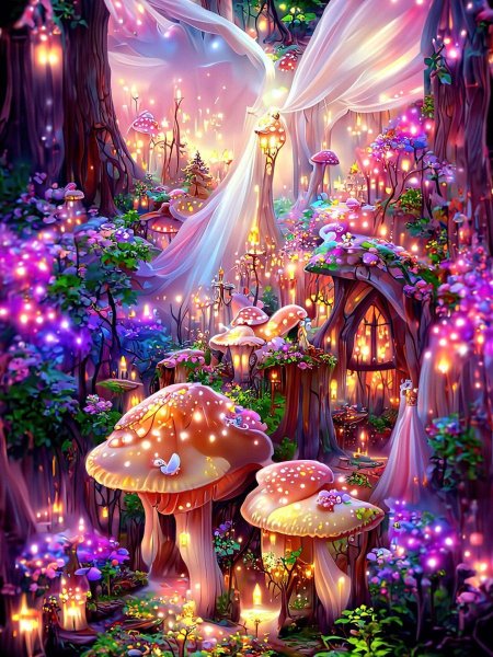 Цветы фэнтези