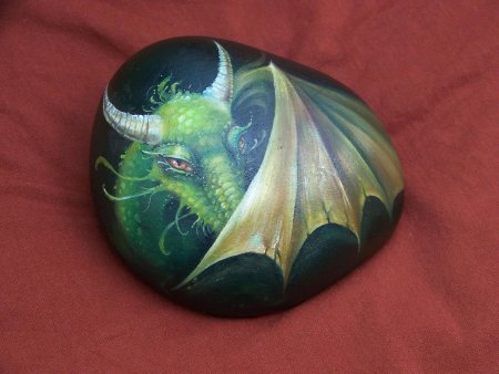 Роспись на камнях