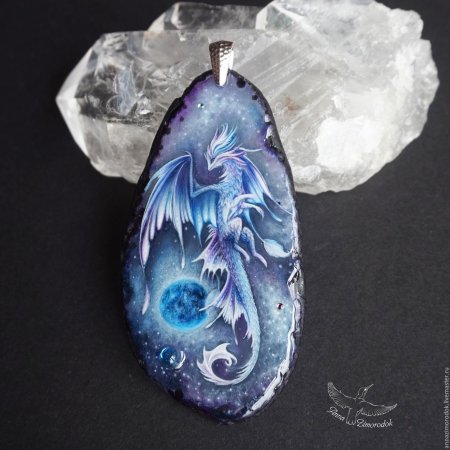 Анна Зимородок живопись на Камне