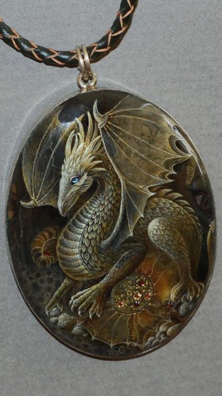 Лаковая миниатюра на Камне