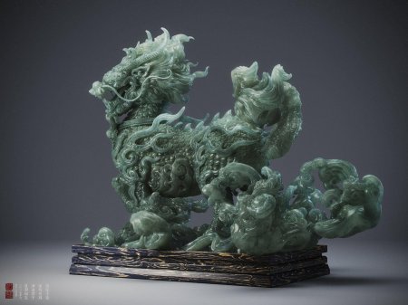 Цилинь скульптура Китай