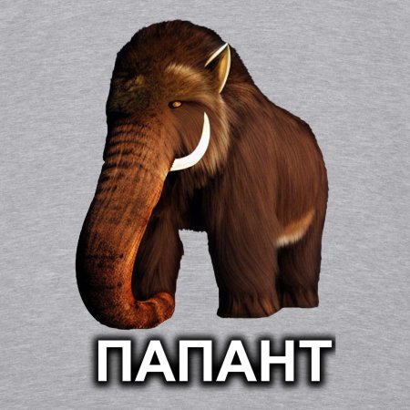 Футболка мамонт