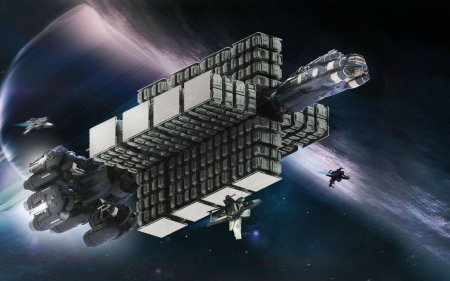 Космический грузовой корабль Star Citizen