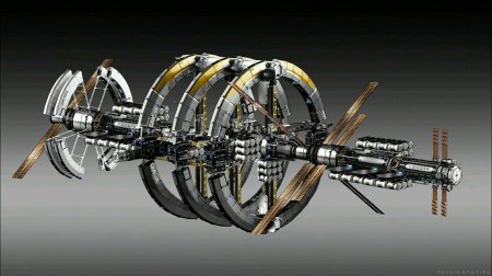 Космич станция концепт