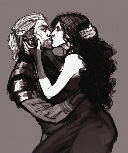 Йеннифэр и Геральт