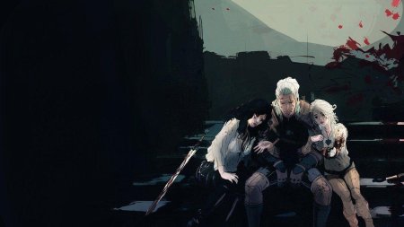 Ведьмак 3 Геральт и Цири