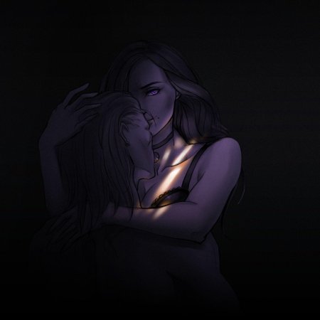 Ведьмак Геральт и Йеннифер арт