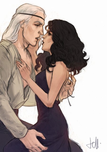 Ведьмак 3 Геральт и Йеннифер