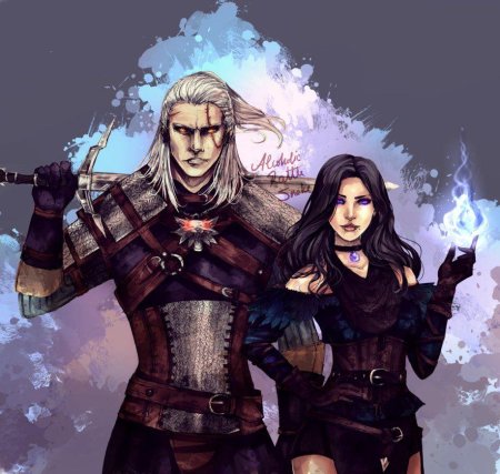 Ведьмак 3 Геральт и Йеннифер