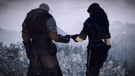 Ведьмак Геральт и Йеннифер