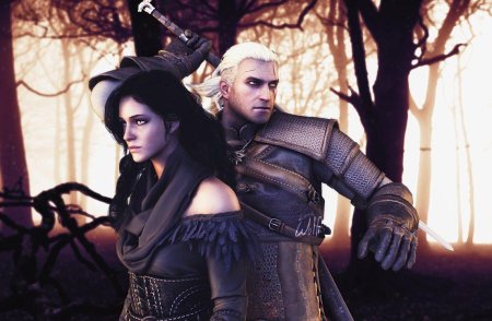 Ведьмак 2 Йеннифер и Геральт