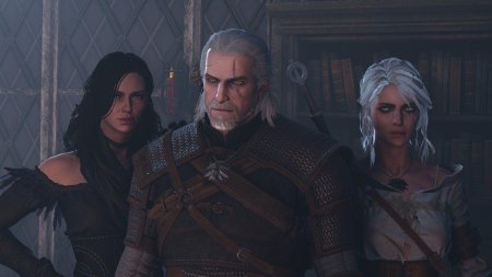 Геральт Йеннифер и Цири