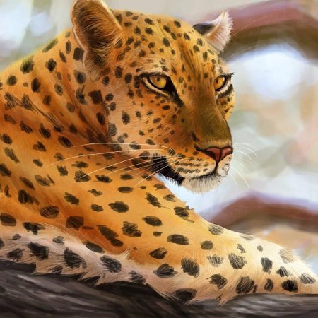 Леопард снежный Барс Ягуар