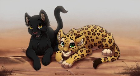 Леопард аниме