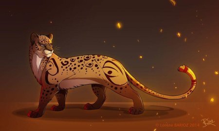 Королевский гепард референс