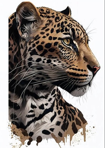 Леопард снежный Барс Ягуар