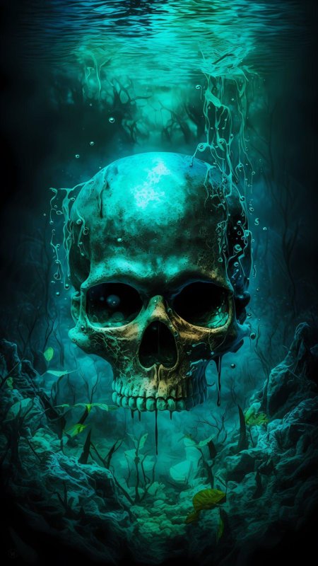 Череп на заставку