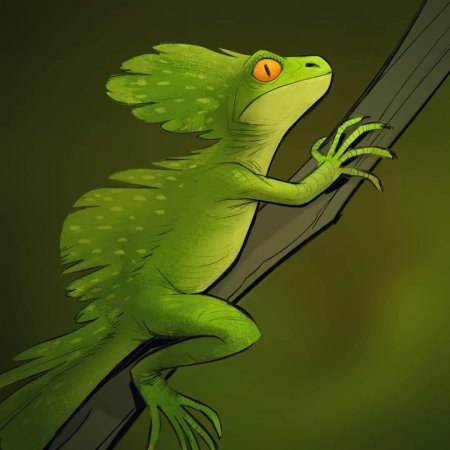 Василиск ящерица