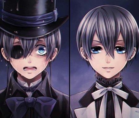 Брат близнец Сиэля Фантомхайва