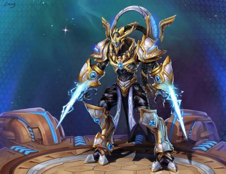 Старкрафт Протоссы Зилот